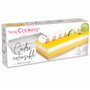 SCRAP COOKING 1916 Cadre Pâtissier Rectangulaire Extensible en Inox – Moule Rectangle Longueur Ajustable Réglable de 25 à 48 cm 