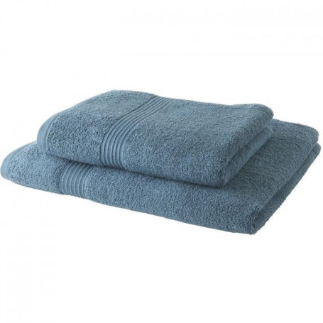 TODAY Lot de 1 Drap de Bain 100% coton 70x30 cm + 1 Serviette de Bain 50x100 cm 28,99 €