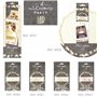 ScrapCooking - Plat à Gâteaux Lumineux LED - Plat Rectangulaire 30cm pour Bûches, Pâtisseries, Cakes & Desserts - Accessoire Déc