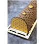ScrapCooking - 2 feuilles transfert Couture - Pour Imprimer Motif sur Bûche ou Coque Chocolat - 9476