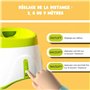 Climsom Lanceur De Balles Automatique pour Chien Ballouf Jouet Interactif avec 6 Balles – Batterie Rechargeable 5h – 3 Distances