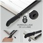 Coupe Papier Guillotine, Massicot à levier A4 pour couper Papier, Carton et Feuilles Plastifiées - Cisaille capacité 8 feuilles 