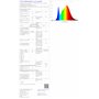 Xanlite Ampoule LED Filament P45 Culot E27 - Ampoule LED Angle D'Éclairage 280° - Ampoules LED Lumière Blanche 6,5W Équivalent 6