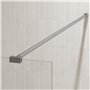 AURLANE Barre de Fixation recoupable pour Douche a l'italienne - Barre Droite 100 cm Fixation Murale