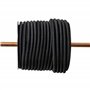 WERKA PRO Tendeur élastique Noir Longueurs Multiples 10mm x 40 mètres sur Bobine