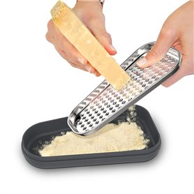 CÉCOA • Boîte à Parmesan 3 en 1 avec Râpe Intégrée • Râpez