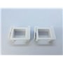 UNIVERSDECOR Lot de 2 oreillers Plumes 60 x 60 cm Dodo
