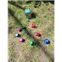 TOPI GAMES | Jeu de Société Rollword | Pétanque avec Dés Géants | Jeu d'Adresse et de Lettres | Activité Vocabulaire | Famille o