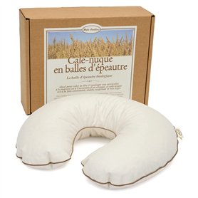 MILLE OREILLERS Cale-nuque en balles d'épeautre - 35 X 30 cm