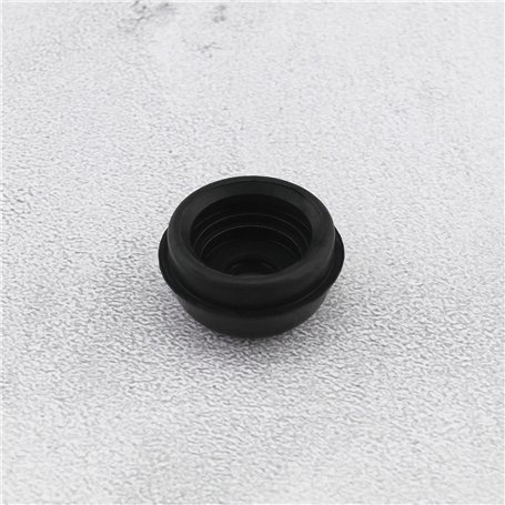 JONGO - Coque de Clé Noire avec Lame Compatible avec Fiat 500