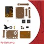 ENERGY01 4 Boutons Coque Carte a Puce Compatible Renault Captur - Clio 4 - Koleos - Laguna 3 - Megane 3 - Scenic 3 - kit Protect