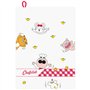 CHEFCLUB KIDS - Lot de 2 Torchons 100% Coton - 35x50 cm - Motifs Colorés de la Brigade Chefclub - Adaptés aux Petites Mains - La