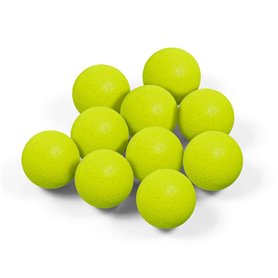 Balle Babyfoot en Liège Jaune Néon – Balles de Baby Foot Durables pour Jeu Familial et Compétitif – Adhérence