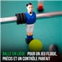 Balle Babyfoot en Liège Jaune Néon – Balles de Baby Foot Durables pour Jeu Familial et Compétitif – Adhérence, Sécurité, Confort