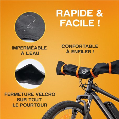 cyclingcolors KIT Levier DE Frein PERFORE ET Repose Main Marron COCOTTE Vintage Velo Course Retro