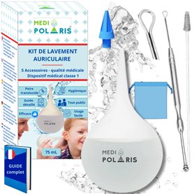 MEDIPOLARIS | Kit poire lavement auriculaire