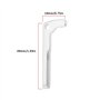 AЕRZETIX - C21517 - Lot de 10 connecteurs à sertir RJ9 4P4C à 4 pins pour combiné/câble téléphonique - fiche/prise modulaire - m