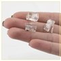 AЕRZETIX - C21517 - Lot de 10 connecteurs à sertir RJ9 4P4C à 4 pins pour combiné/câble téléphonique - fiche/prise modulaire - m