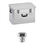 Boîte en aluminium Enders de 63 litres avec fermeture - Qualité supérieure - Avec joint d'étanchéité en caoutchouc - Utilisation