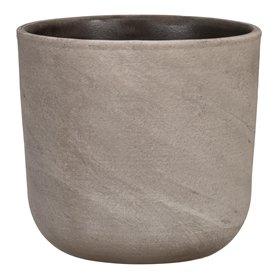 Scheurich Pot de Fleurs en céramique Travertino 20 cm