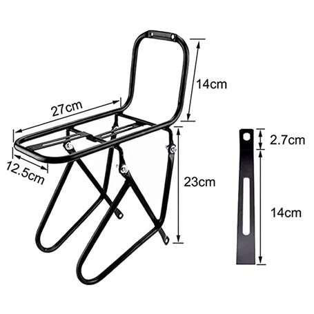 Antivol pliable - ABUS -  BORDO ONE 6500A/110 - Support RC - Noir