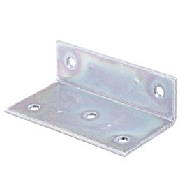 Alberts 332501 Équerre large | galvanisée Sendzimir | 40 x 25 x 75 mm