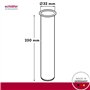 Tuyau de Vidange Réglable en Laiton 1" 1/4 Ø 32 x 250 mm Chromé Rallonge