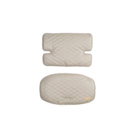 roba Coussin Chaise Haute Sit Up Luxe - Coussin d'Assise et de Dossier en 2 Parties pour Chaises Hautes de la Série Sit Up Flex