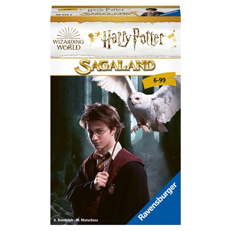 Ravensburger - Jeu de société - Harry Potter - Sagaland - Jeu de Plateau en Famille - Mémorisation et Chance - À partir de 6 Ans