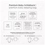 Herding babybest Gigoteuse bébé, Petit hérisson, 70 cm, Fermeture Zippée Latérale et Boutons-Pression, Extérieur 100% Coton, Gar