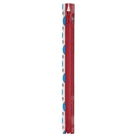 Opti P60-35-00750 Fermeture éclair 100% polyester 00750 rouge 35 cm
