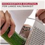 Fackelmann Râpe carrée Essential en acier inoxydable multifonction pour fromage, légumes, fruits et chocolat, passe au lave-vais