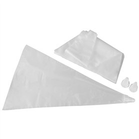 Zenker 42785 Ensemble de 20 poches à douilles à pâtisserie et 3 embouts