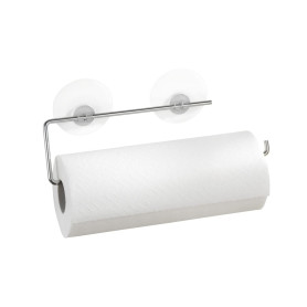 WENKO Static-Loc® porte essuie-tout Chrome fixer sans percer Argent brillant