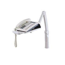 Hansa 5020002 Support pour téléphone sur bras articulé TSA (Gris clair) (Import Allemagne)