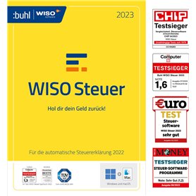 WISO Steuer 2023 (Steuerjahr 2022) Steuer Sparbuch