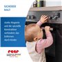 reer Couvre-bouton de cuisinière, couvercle d'interrupteur pour boutons de cuisinière normaux et rétractables, cuisinière à gaz,