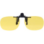 infactory Surlunettes à clip pour conduite nocturne - Rondes