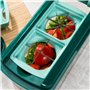 Genius Nicer Dicer Fusion | Mandoline 10 en 1 Multifunction Professionelle | Trancheuse | couper- / râpé- / éplucher- / cubes- /