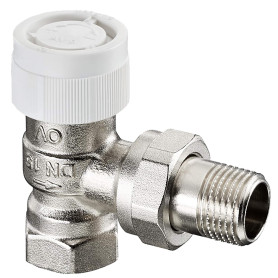 Oventrop Valve thermostatique Argenté
