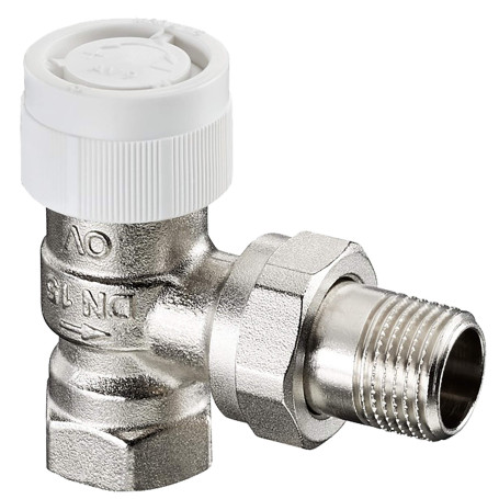 Oventrop Valve thermostatique Argenté