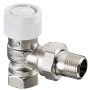 Oventrop Valve thermostatique Argenté