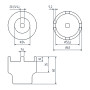 BGS 5420 | Douille 4 ergots joint à rotule Broche Clé | pour Mercedes-Benz classe M