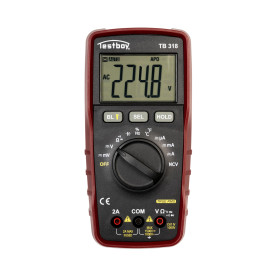 Testboy 318 Multimètre numérique pour installations photovoltaïques (tension continue jusqu'à 1500 V