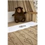 Porte-Bouteille en Bois pour 6 Bouteilles de 33cl avec Ouvre-Bouteille en Métal