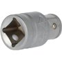 Original LÖWE Étui en cuir de qualité supérieure - 9809 - Marron - Pour sécateur de jardin avec clip ceinture pour le rangement