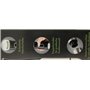 Mixeur Plongeant en Inox 800 W 40 cm/grande boutons interrupteur double impulsion Interrupteur Fermeture de sécurité