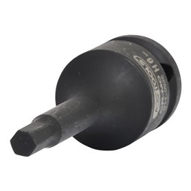 KS Tools - 911.0926 - Douille tournevis à chocs 6 pans 1/2" - L.75 mm - 6 mm