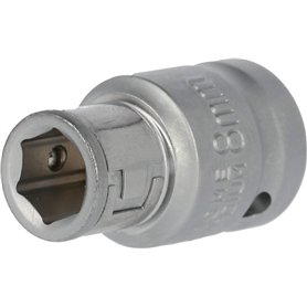 BRILLIANT TOOLS BT021903 Adaptateur à embouts 3/8" pour 5/16" [Powered by KS TOOLS]