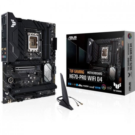 Carte Mere - ASUS - TUF GAMING H670-PRO WIFI D4 - (90MB1900-M0EAY0) 269,99 €